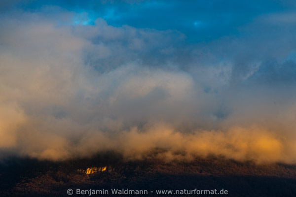 Wolken und Albtrauf